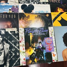 PRINCE Lot of 12 LPs & 12” Singles Vinyl Records Dirty Mind Partyman Purple Rain picture