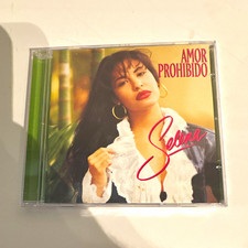 Selena - Amor Prohibido (CD, 2002) EMI Latin Tejano Cumbia Bonus Tracks picture