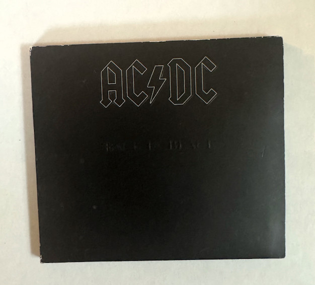 AC/DC Back in Black CD 2003 Columbia EK 80207 Remaster Digipak Hard Rock