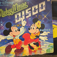 Walt Disney Productions Mickey Mouse Disco Disneyland 12