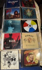 Lot Of 10 Vintage Rock Group CD’S Various Artist 1980’s-1990’s picture