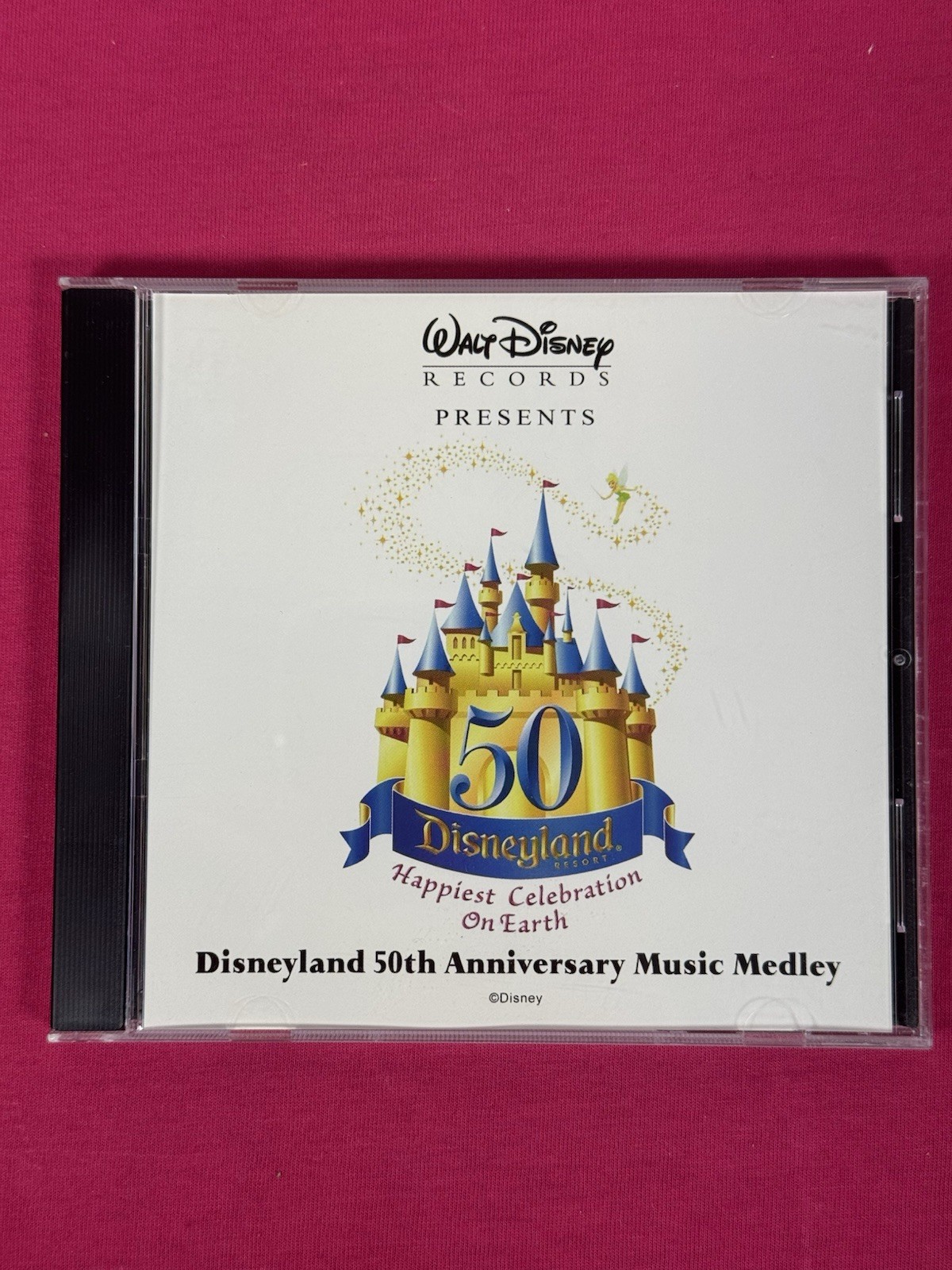 2005 Disneyland 50th Anniversary Music Medley CD Walt Disney Records RARE PROMO