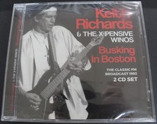 Sealed Keith Richards Busking in Boston The Classic FM Broadcast 1993 2CD Set picture