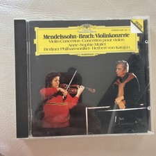 MENDELSSOHN / BRUCH VIOLIN CONCERTOS by Anne-Sophie Mutter: Violin picture