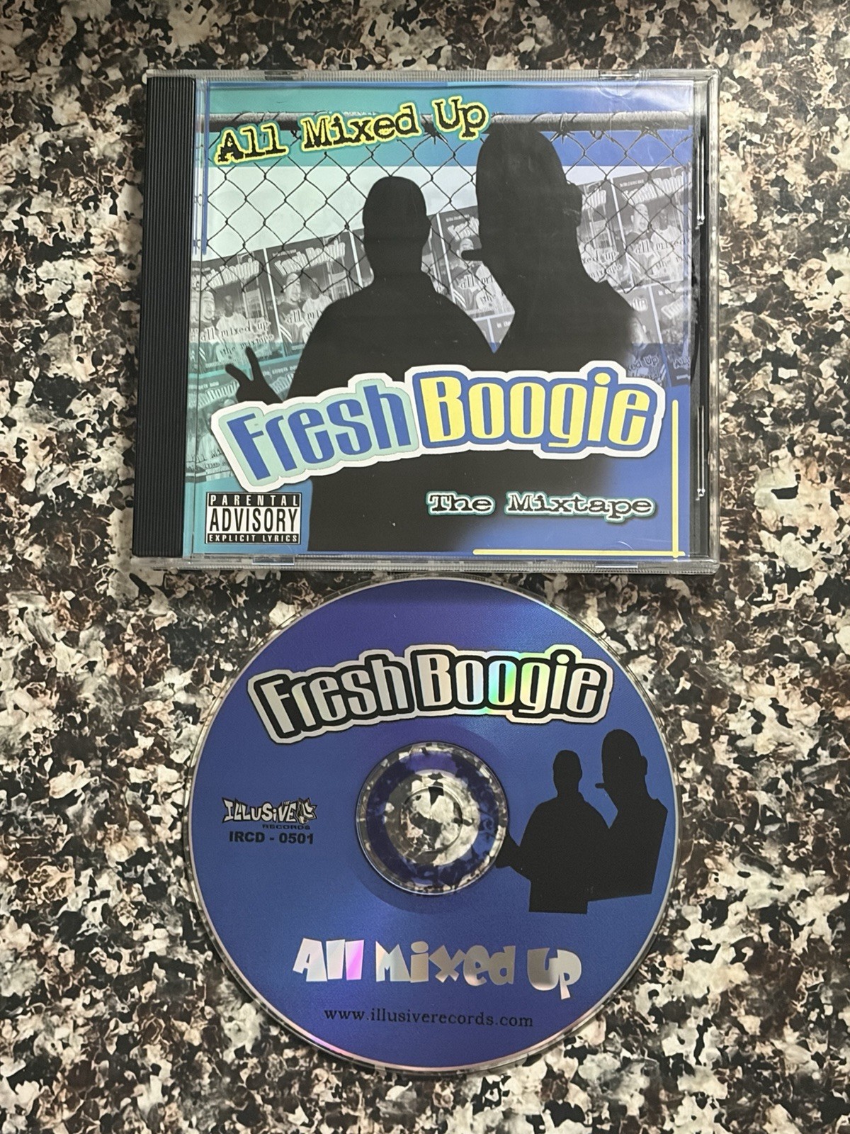 Fresh Boogie - All Mixed Up CD Bay Area Gangsta Rap Illusive Records G-Funk