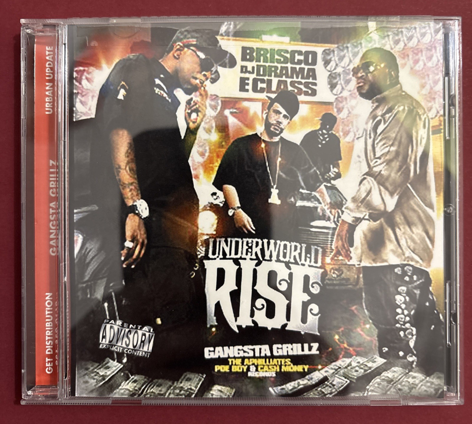 Brisco, DJ Drama, E Class - Underworld Rise CD 2010 USA Press BRAND NEW