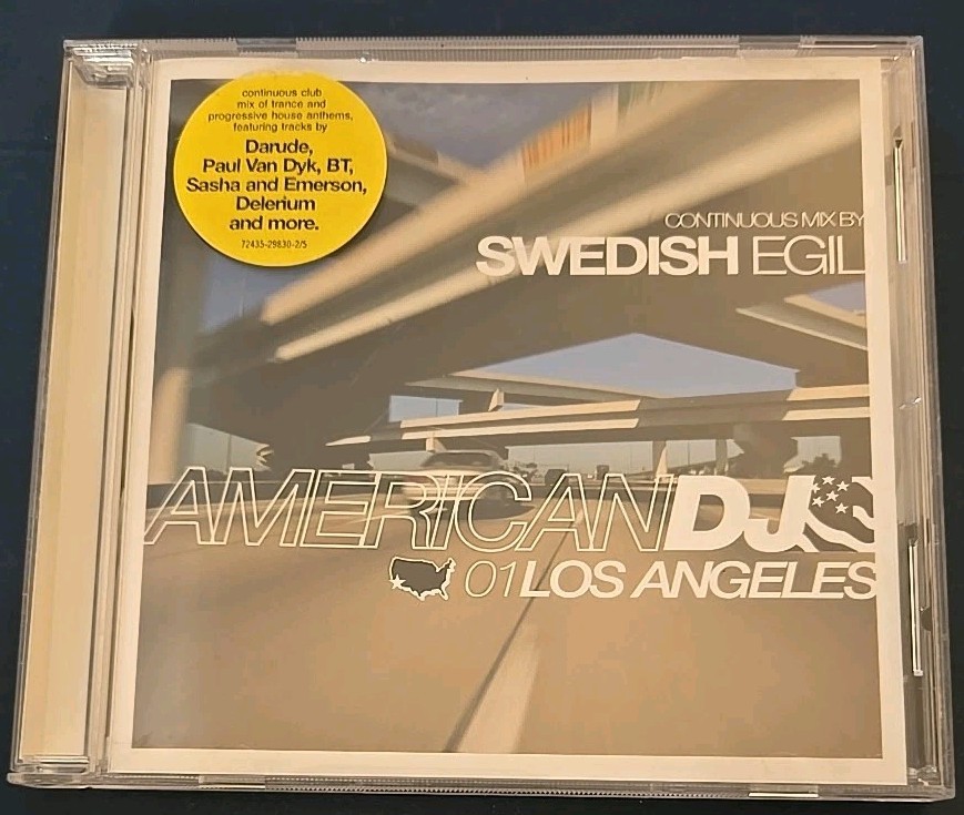American DJ, Vol. 1: Los Angeles by Swedish Egil (CD, Mar-2001, The Right Stuff)