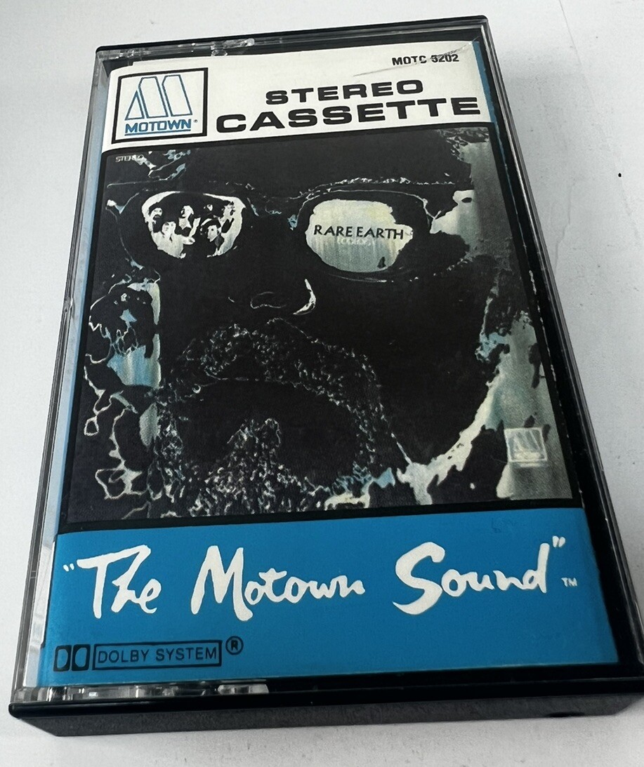 Vintage The Motown Sound Music Cassette RARE EARTH ECOLOGY