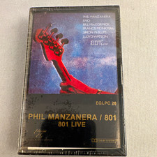 Phil Manzanera / 801 – 801 Live Rock Live Album Cassette EG Records Sealed  picture
