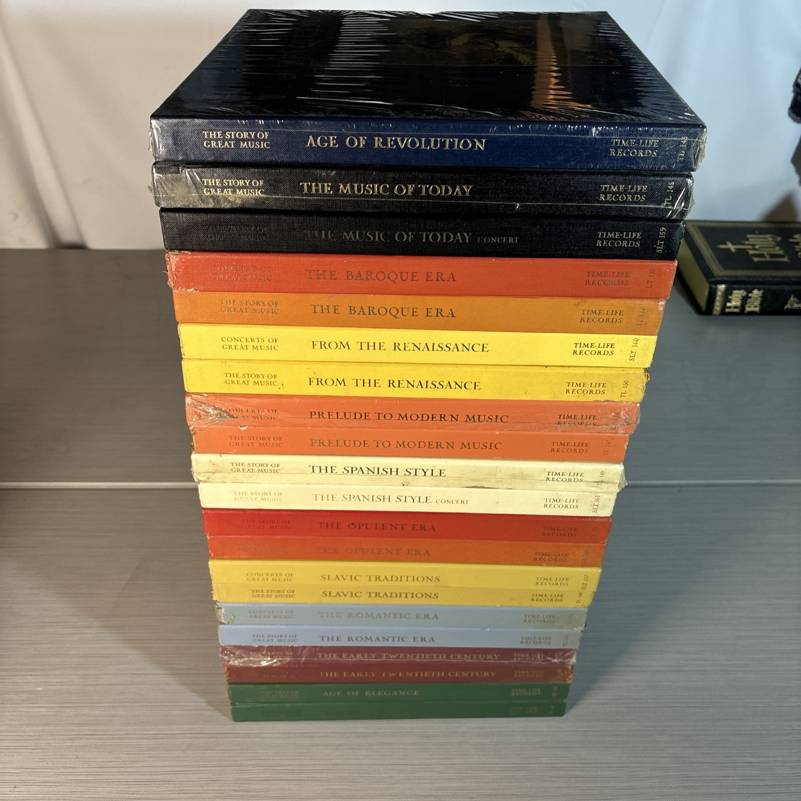 The Story of Great Music Time Life 21 Boxed Sets LP Concerts Of Great Music
