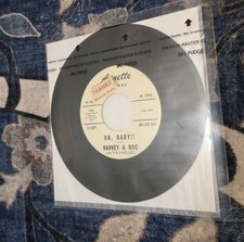 Listen HARVEY & DOC (Phil Spector) 45 Oh, Baby Annette 1002 PROMO Bedno Stamp picture