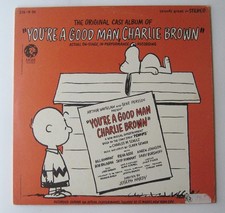 You're a Good Man, Charlie Brown LP Original Cast Album 1960s MGM Records picture