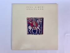 Paul Simon Graceland LP 1986 Warner Bros 1-25447 US Vinyl Record w/ Lyric Sleeve picture