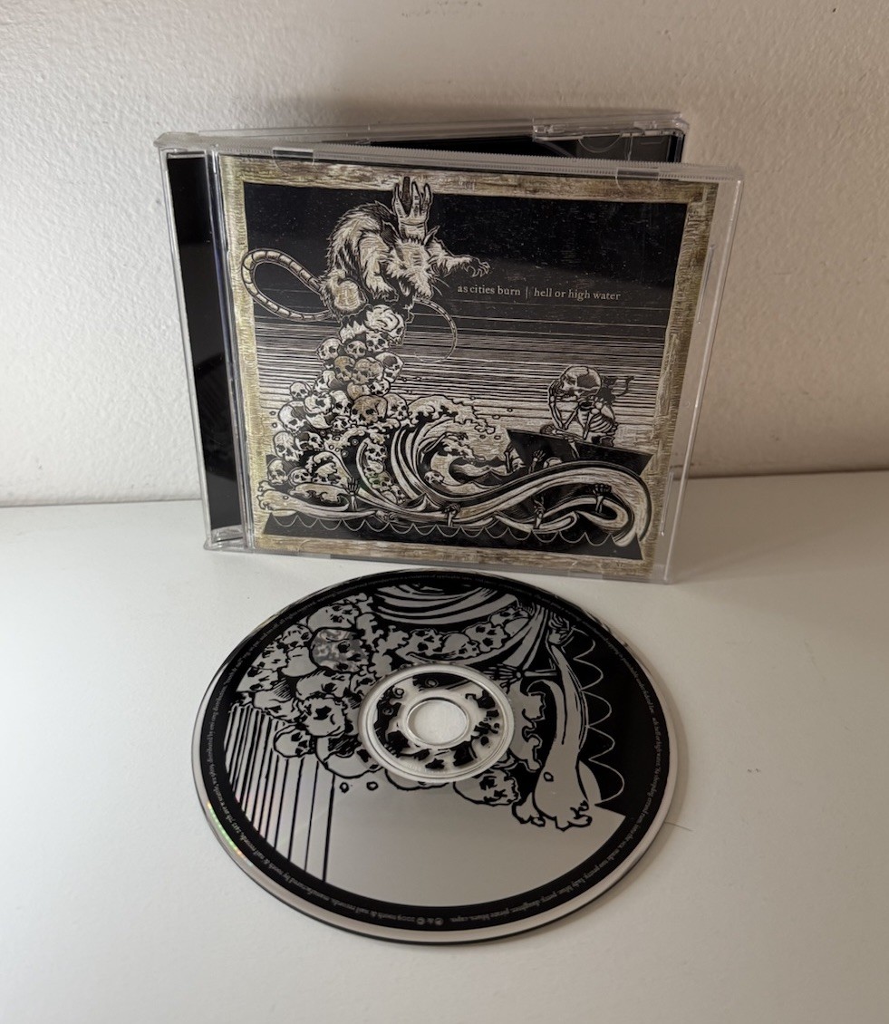 As Cities Burn Hell Or High Water CD Tooth & Nail Christian Metal Rare OOP