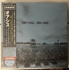 Oasis Time Flies 1994-2004 Limited 1500 Blue Vinyl LP Sony Domestic Press 5LP picture