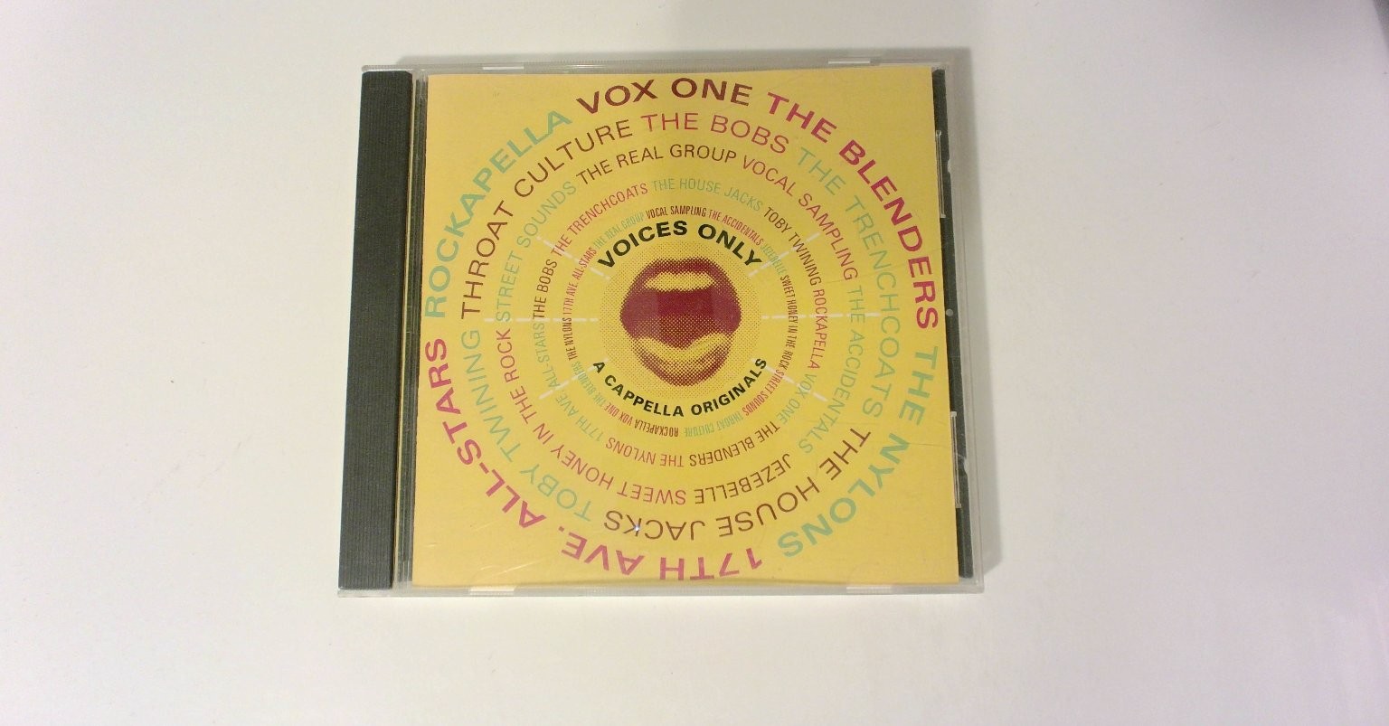Various Artists – Voices Only A Cappella Originals CD 1996 Vocal Pop P.A.C.
