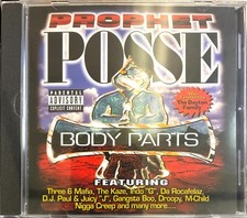 PROPHET POSSE - Body Parts (Sealed CD, 1998) DJ Paul & Juicy J - Label Official picture