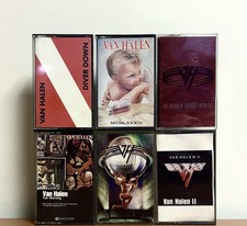 Van Halen Cassette Tapes (6): 1984, Van Halen II, Diver Down, Fair Warning, 5150 picture