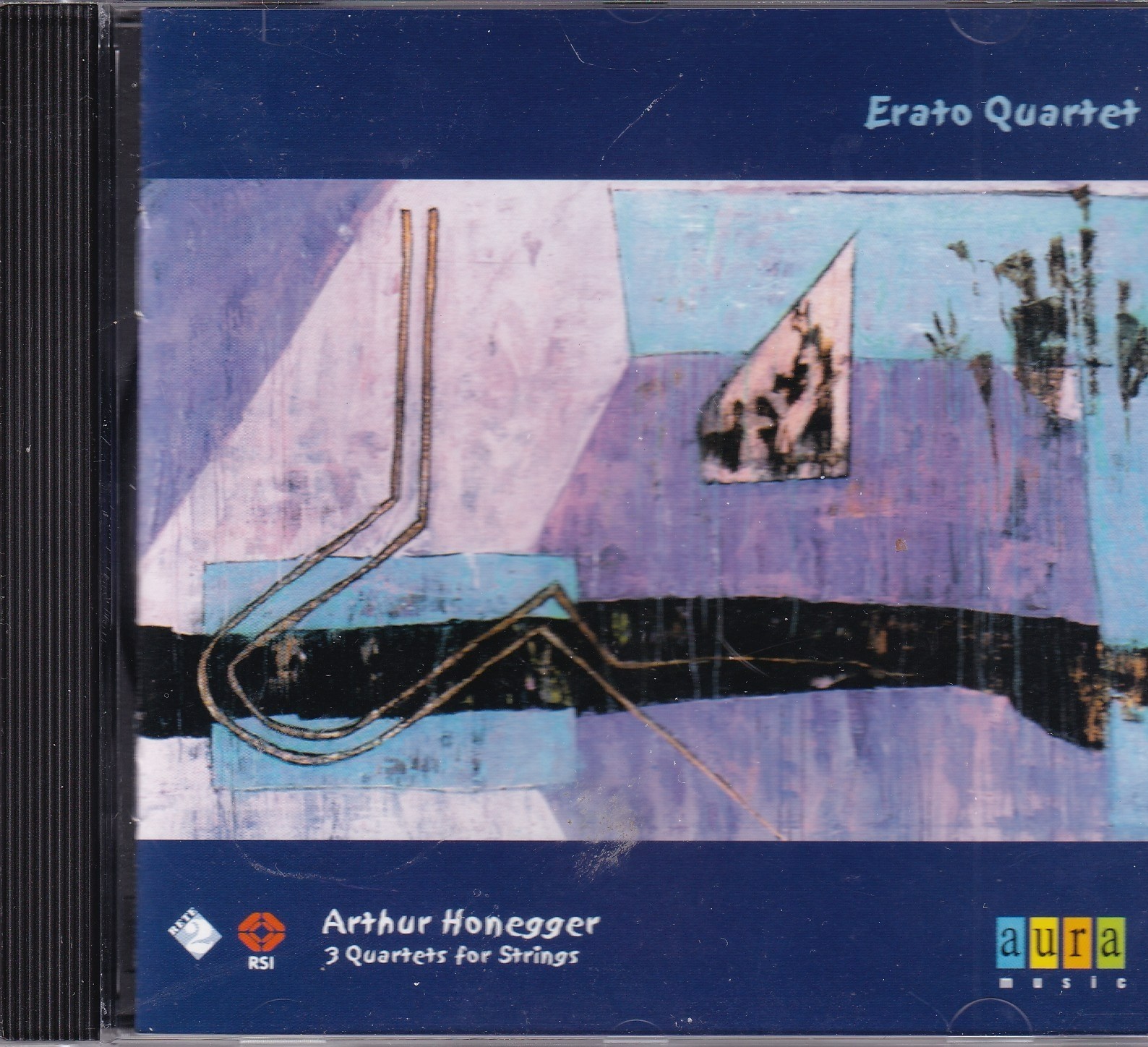 Arthur Honegger 3 Quartets for Strings Erato Quartet Aura Music CD