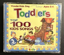 Wonder Kids Sing Toddlers Top 100 Kids Songs CD Set 3 Disc-Free Shipping picture