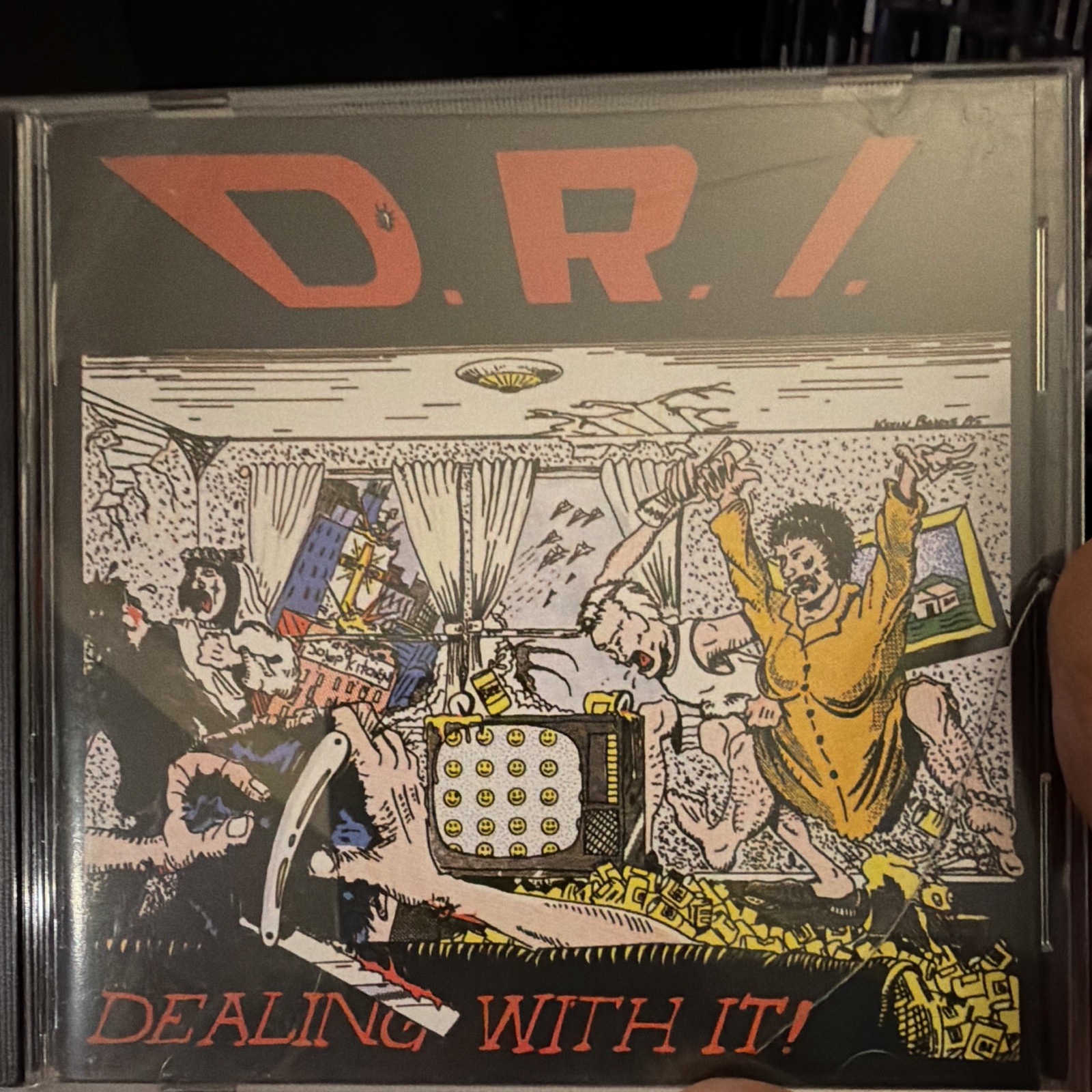 Dealing With It by D.R.I. (Enhanced CD, 1991) Beer City Records