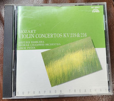 Mozart Violin Concertos KV 219 & 216 CD Shizuka Ishikawa Dvorak Chamber Orch. picture