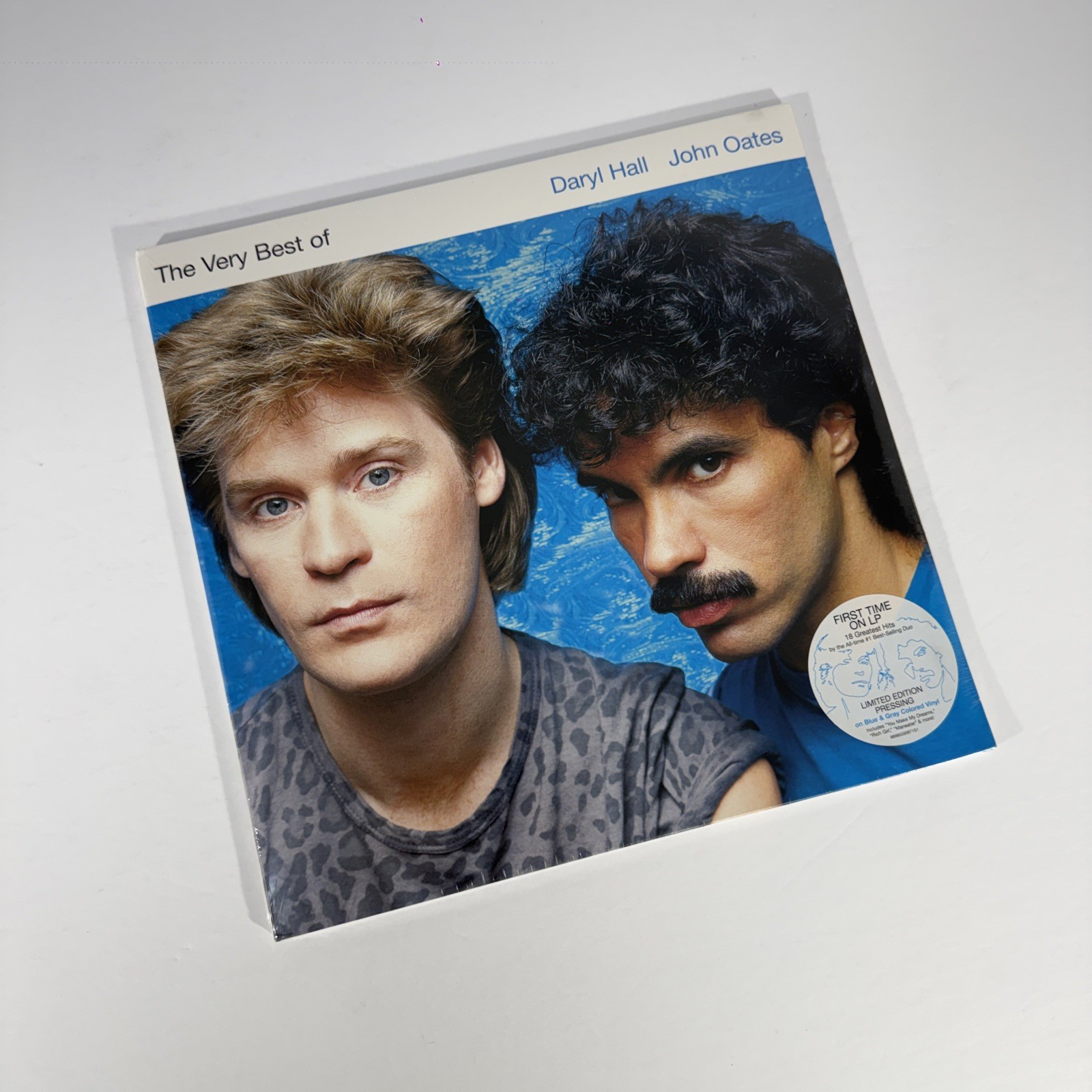 DARYL HALL JOHN OATES Very Best of (2 Records 2016) Brand New Blue Gray Vinyl