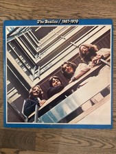 The Beatles - 1967-1970 (Blue Album) Vinyl LP Capitol Records SKBO 3404 VG+ picture