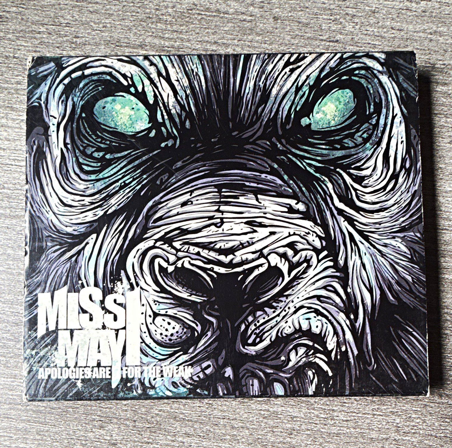 Miss May I - Apologies Are for the Weak CD w/ original slip cover 2008 RISE081