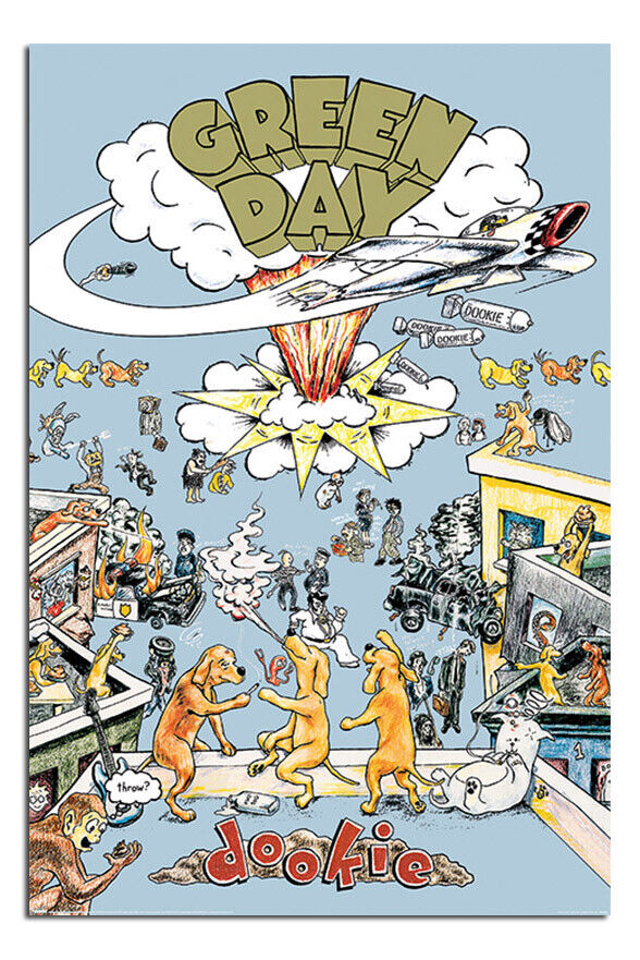 Green Day Dookie Maxi Poster 24x36inch\