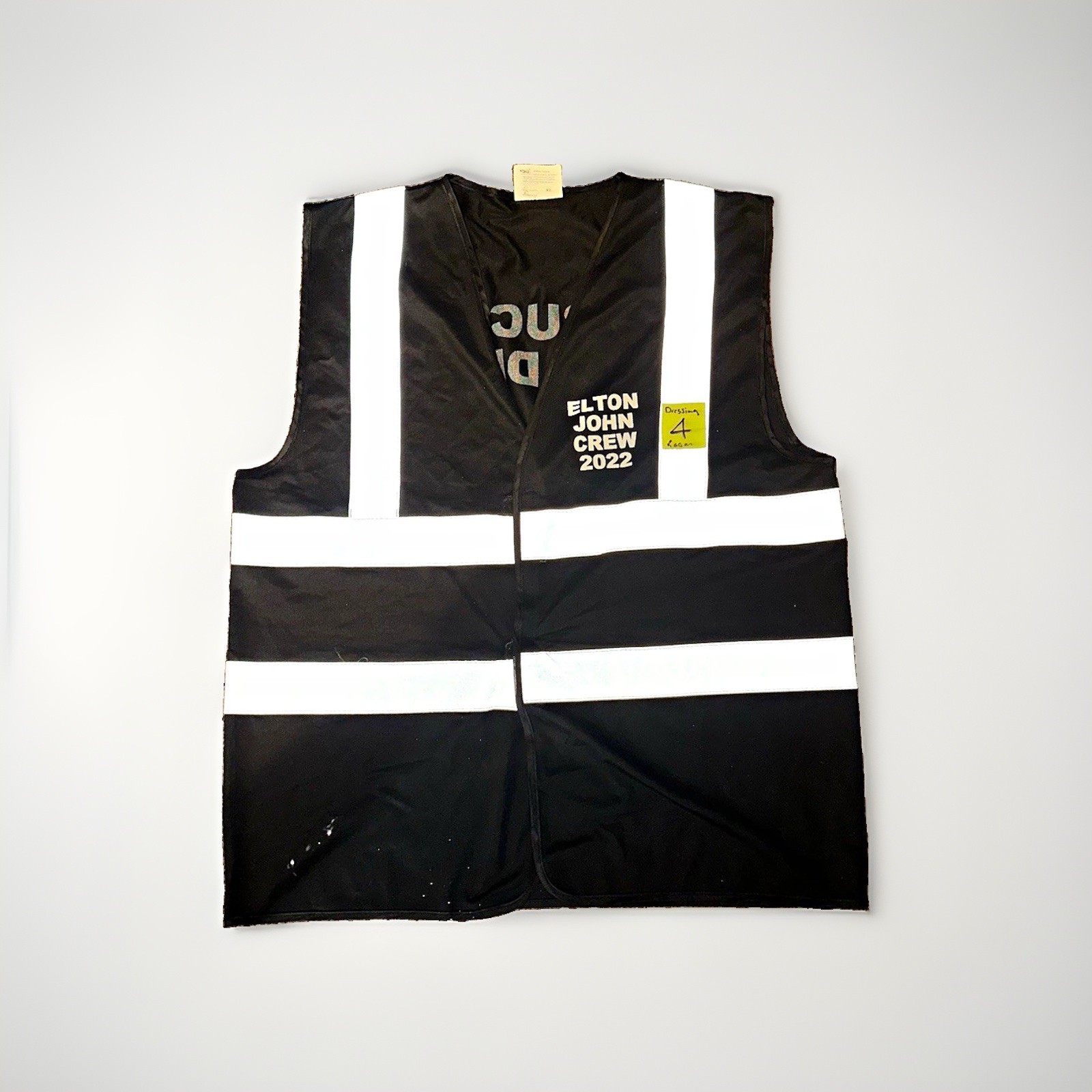 Elton John Tour 2022 Crew Merch Safety Vest Rare Authentic 2022  XL