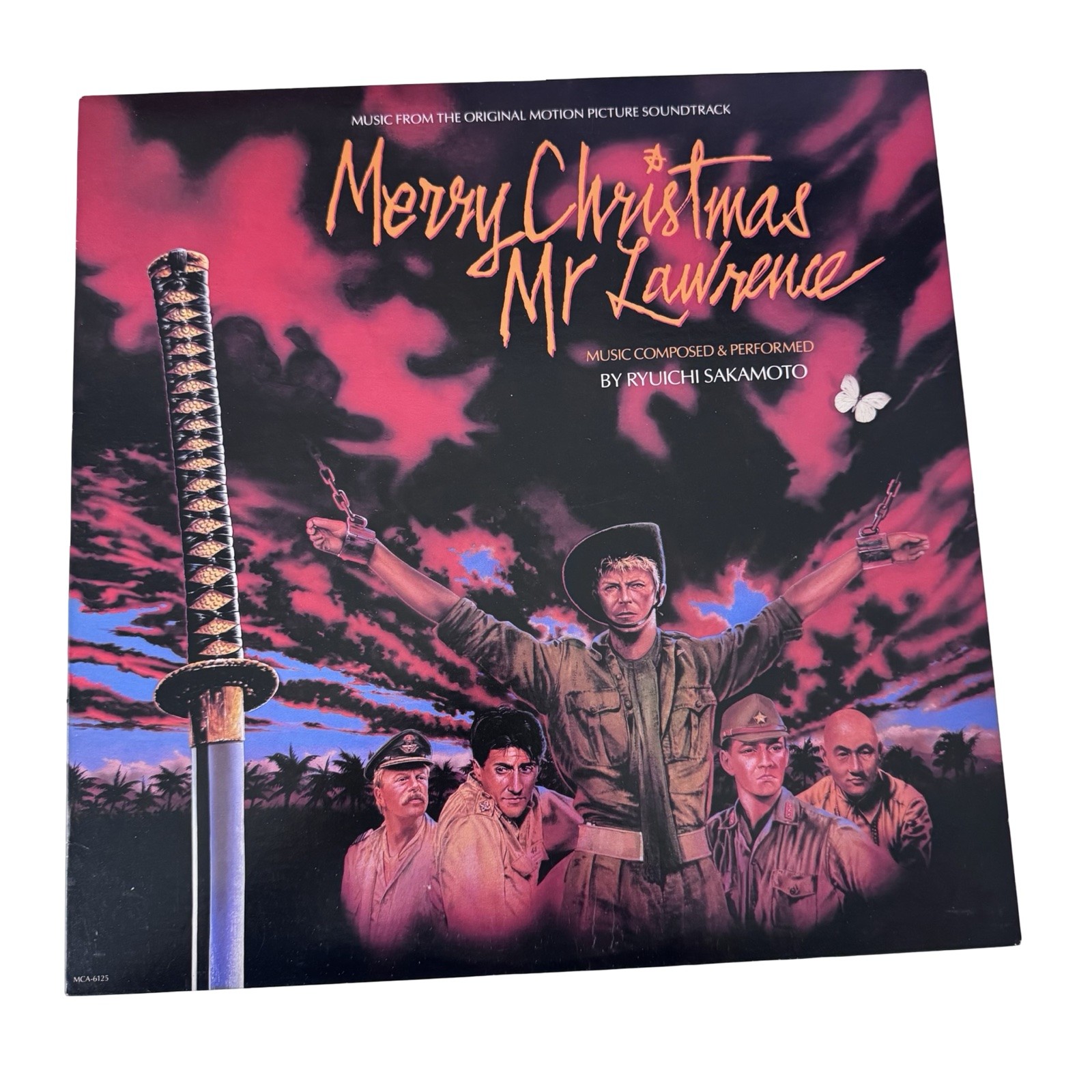 Ryuichi Sakamoto Merry Christmas Mr. Lawrence LP MCA-6125 Soundtrack
