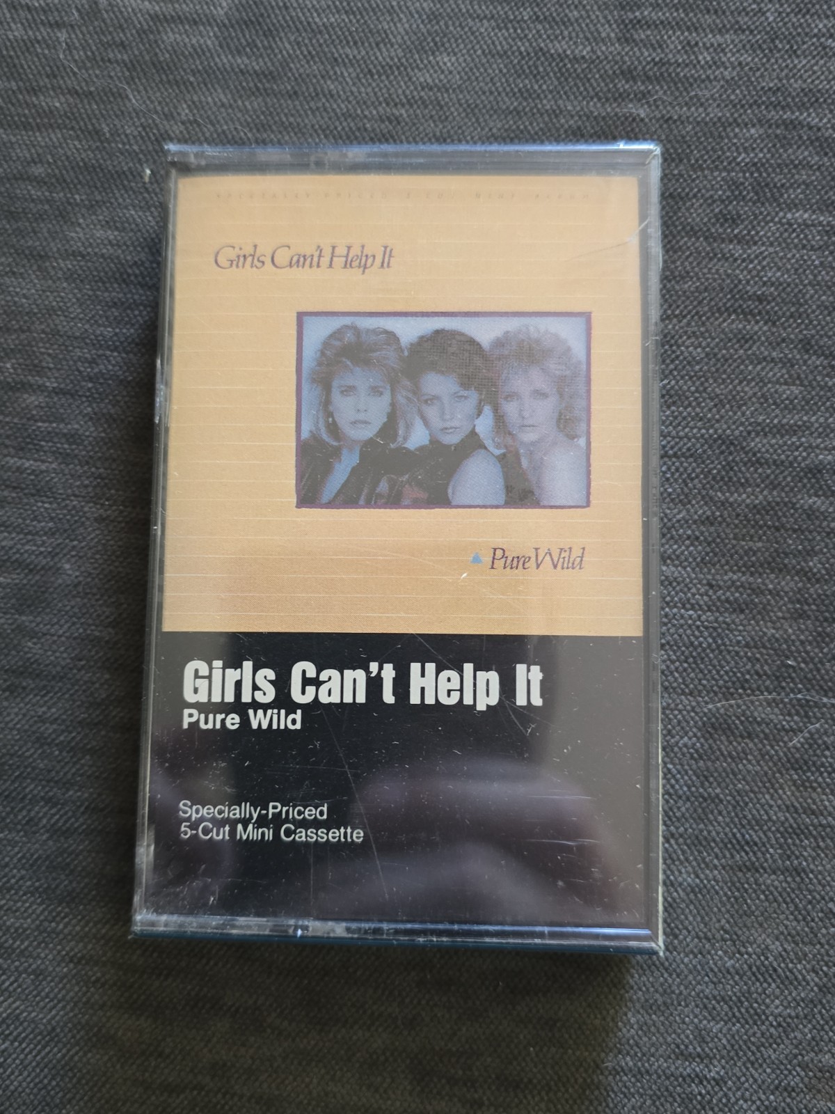 Girls Can't Help It Pure Wild Cassette Tape Promo SIRE 23966-4 B (Sealed New)