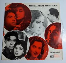 Vintage 1979 The Great Hits Of Hemant Kumar Hindi LP Record Bollywood India picture