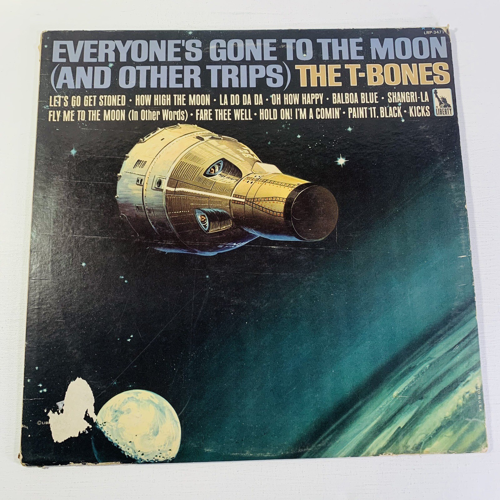 The T-Bones: Everyone's Gone to the Moon Vinyl 33 LP;