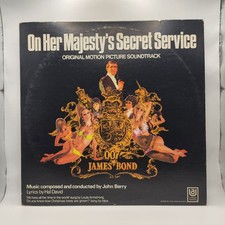 On Her Majestys Secret Service (Various Artists) Soundtrack 1969 LP VG+/VG+ picture