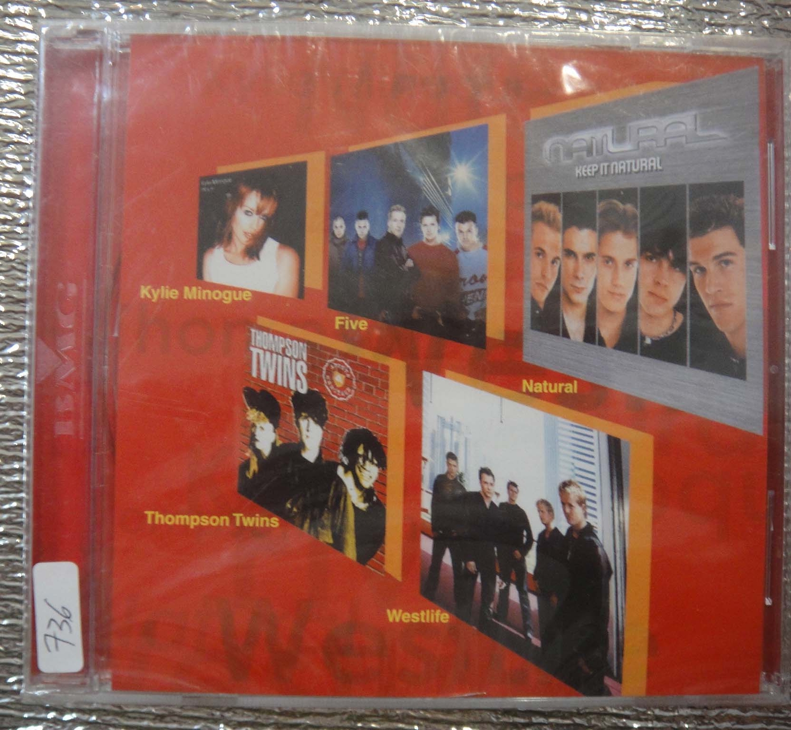 (736) Malaysia Promo CD ~ Thompson Twins~Natural~Kylie Minogue~FIVE~Westlife