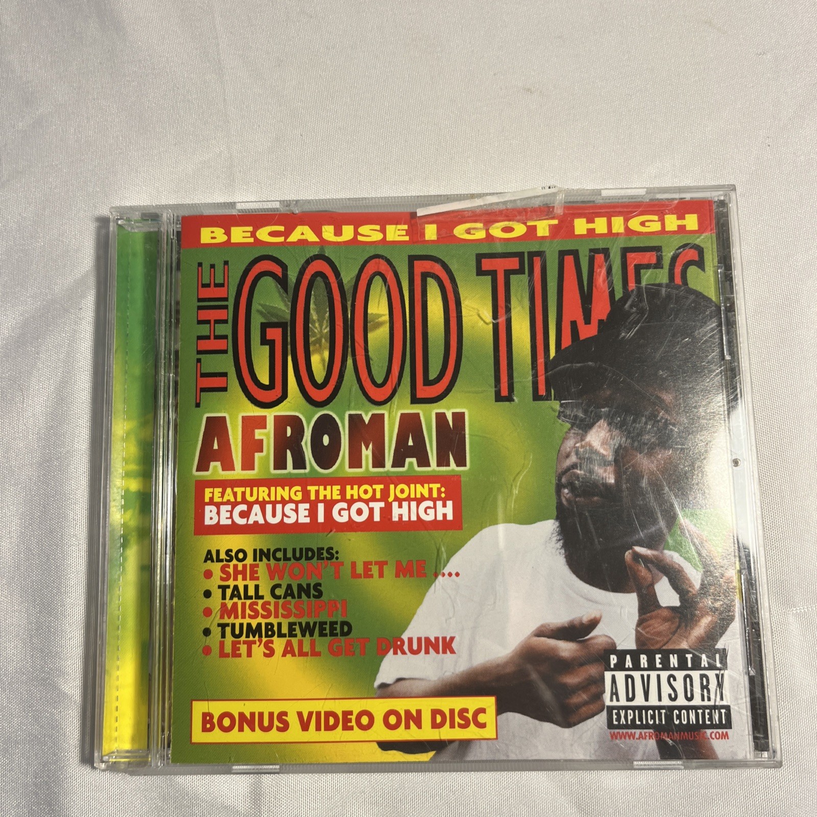 Afroman The Good Times CD Enhanced w/ Bonus Video Universal Records