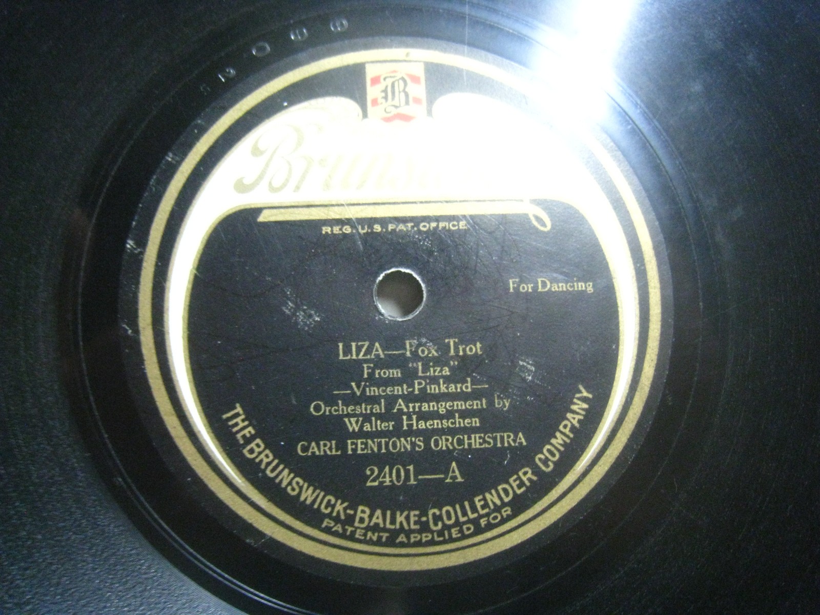 Fenton / Oriole Terrace Liza / When Will I Know *Brunswick 2401 10\