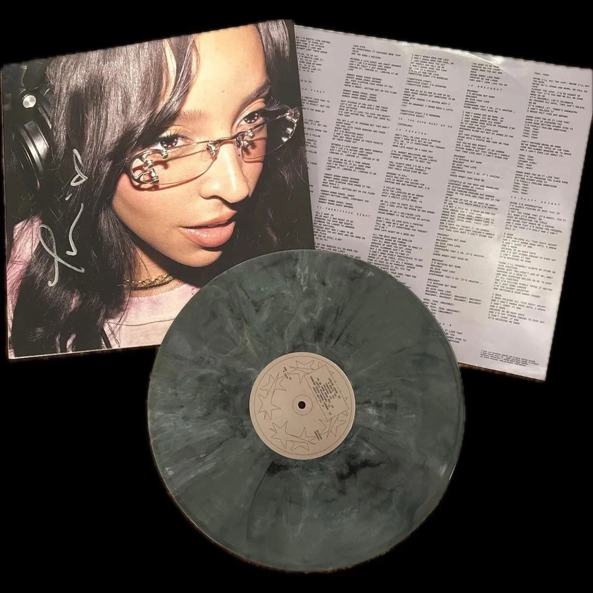 Tinashe Popstar Signed Vinyl ON COVER (PRESALE CONFIRMED)