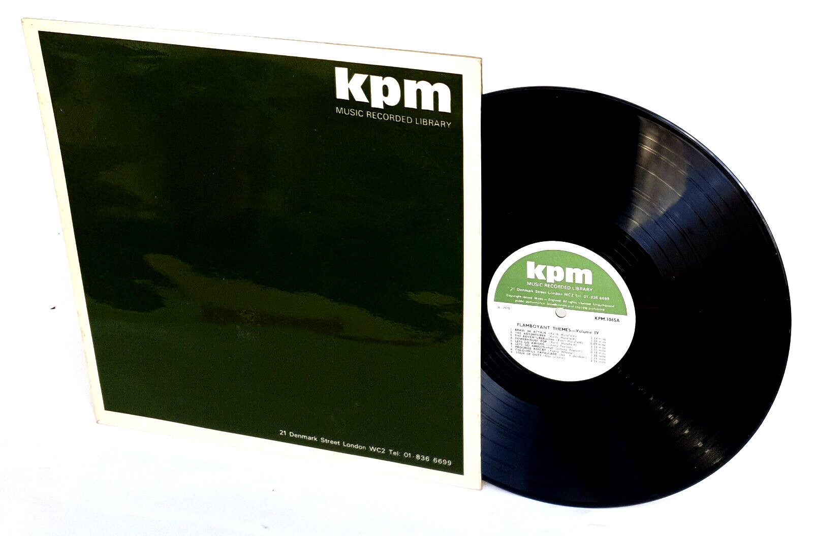 Flamboyant Themes-Volume IV Vinyl LP KPM Music KPM 1000 Series – KPM 1065