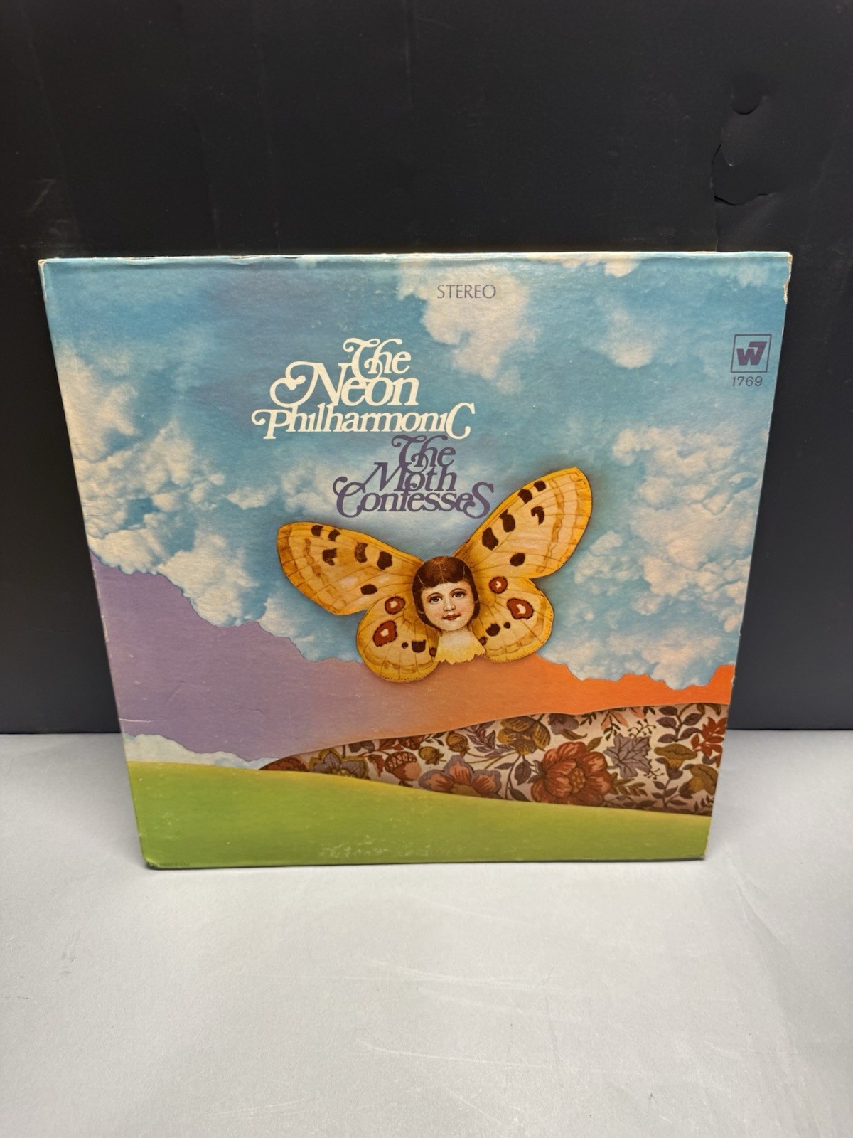 The Neon Philharmonic The Moth Confesses LP WS 1769 + Morning Girl 45 1969