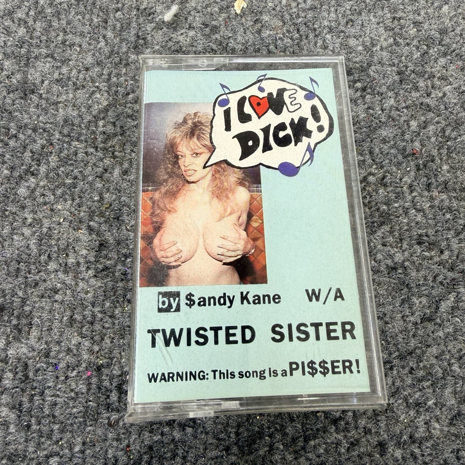 Sandy Kane I Love Dick Cassette Twisted Sister Produced Rare Sexy Records