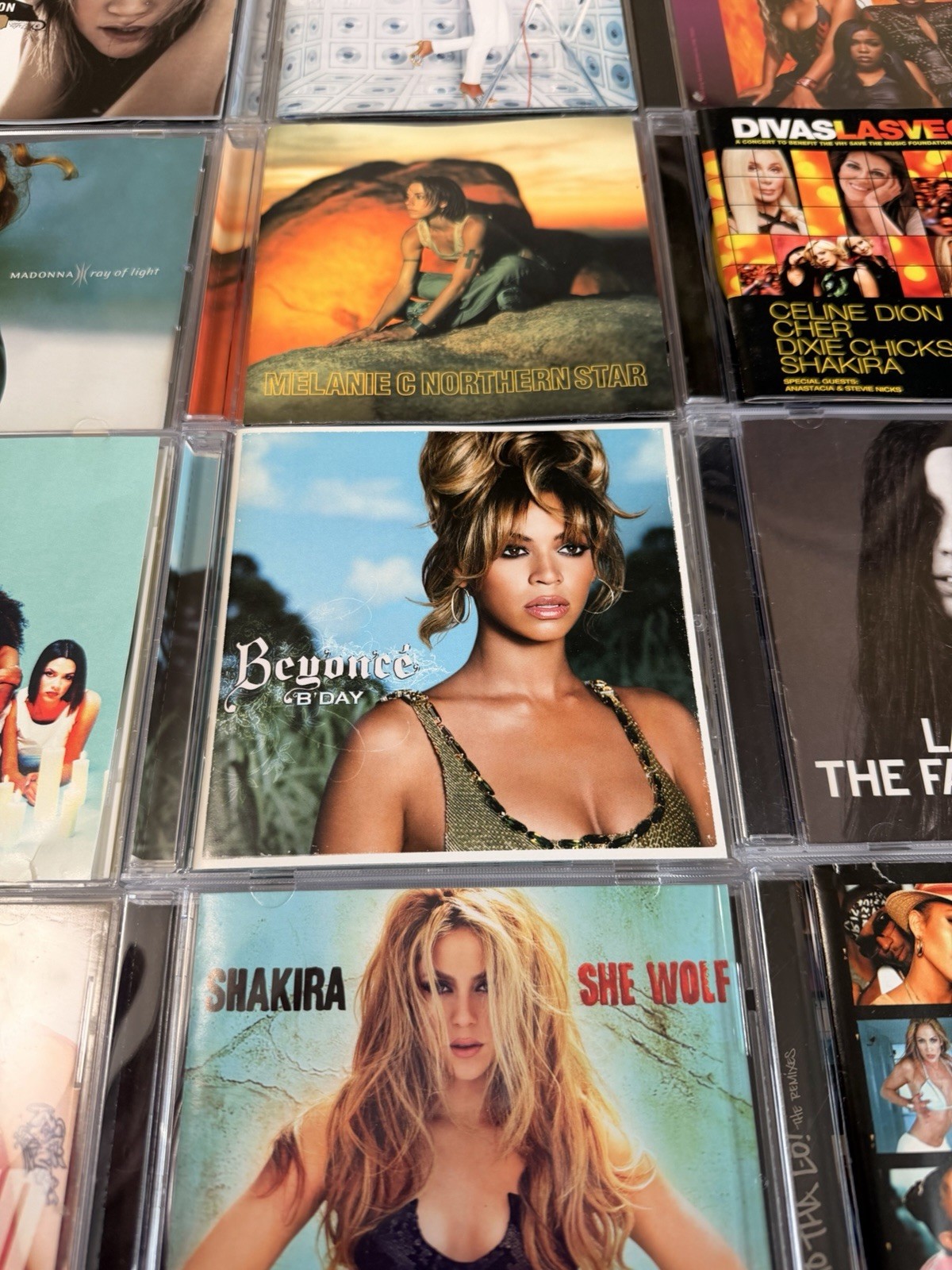 Pop Divas Cd Lot 2000s 90s Lady Gaga Aqua Madonna Shakira Beyonce Spice Girls