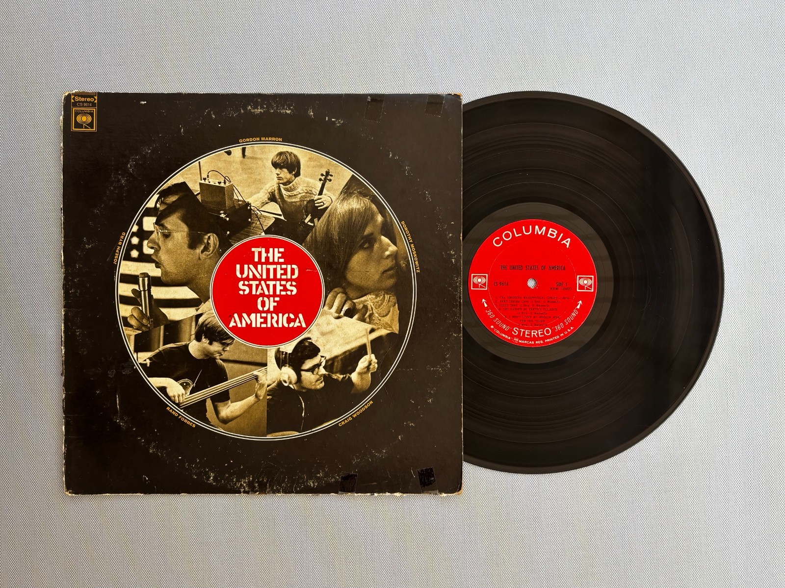 The United States Of America - Tested Vintage LP - OG 1968 Vinyl - READ