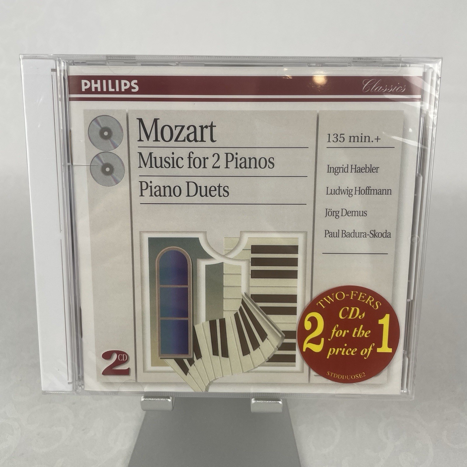Mozart: Music for 2 Pianos/Piano Duets -  CD ELVG The Fast 