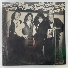 CHEAP TRICK Cheap Trick 1977 1ST PRESSING EX/NM- SHRINK Epic PE 34400 VINYL LP picture