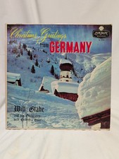 CHRISTMAS GREETINGS FROM GERMANY, 1958, LP Vinyl Vintage German Holiday Music picture