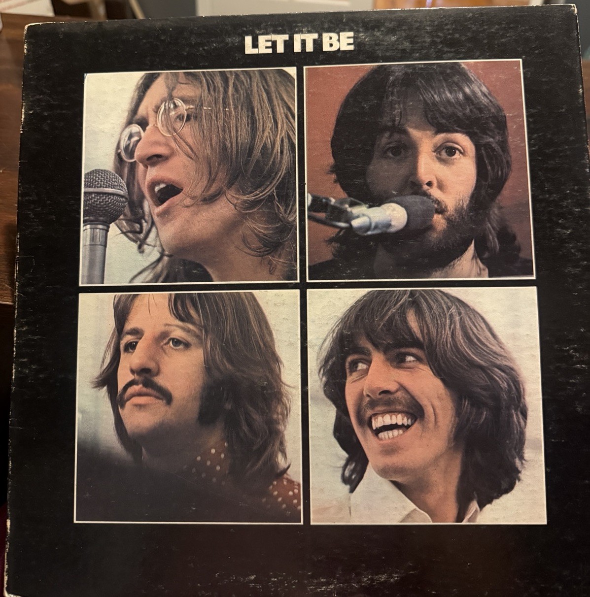 The Beatles Let It Be 1970 Apple AR 34001 Jacksonville 1st Press Phil + Ronnie