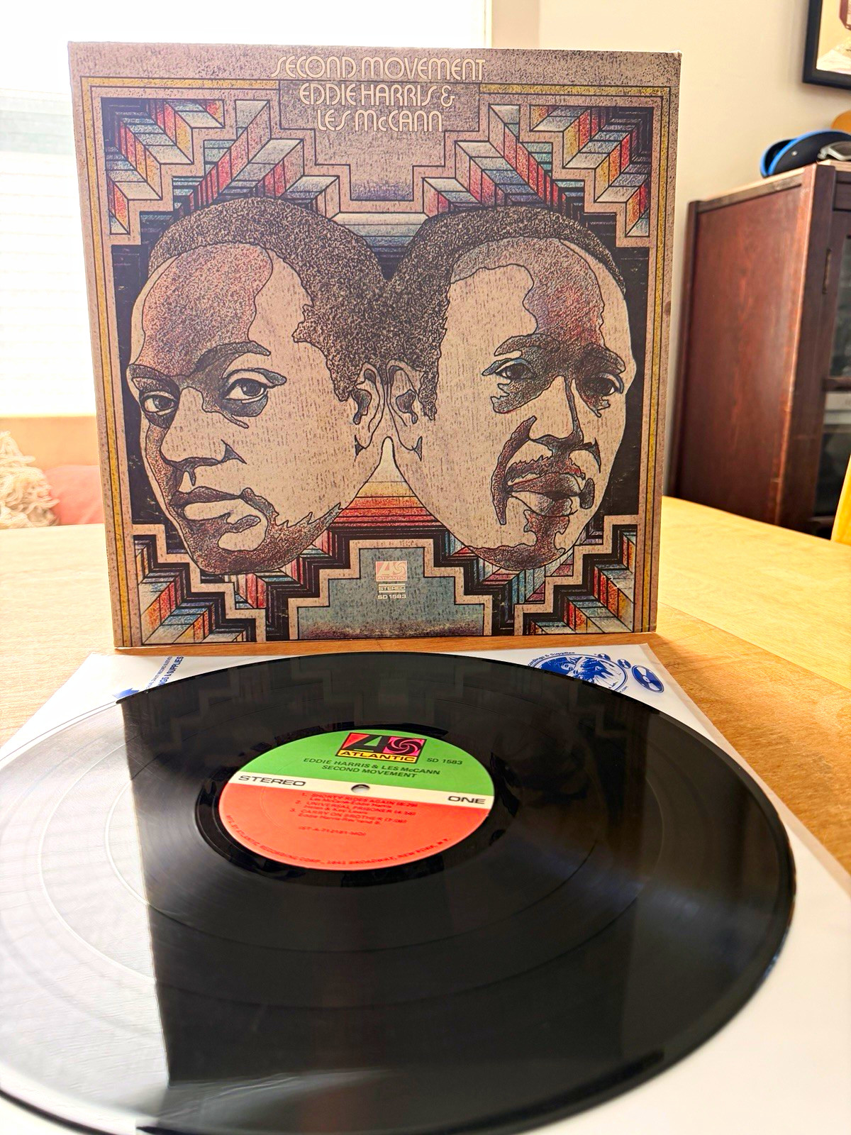 Eddie Harris Les McCann Second Movement LP Atlantic SD 1583 1971 Original